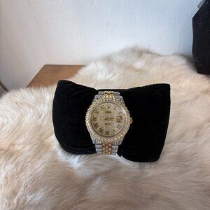 Rolex datejust 36mm Two-Tone 18kt YG and stainless Bust Down